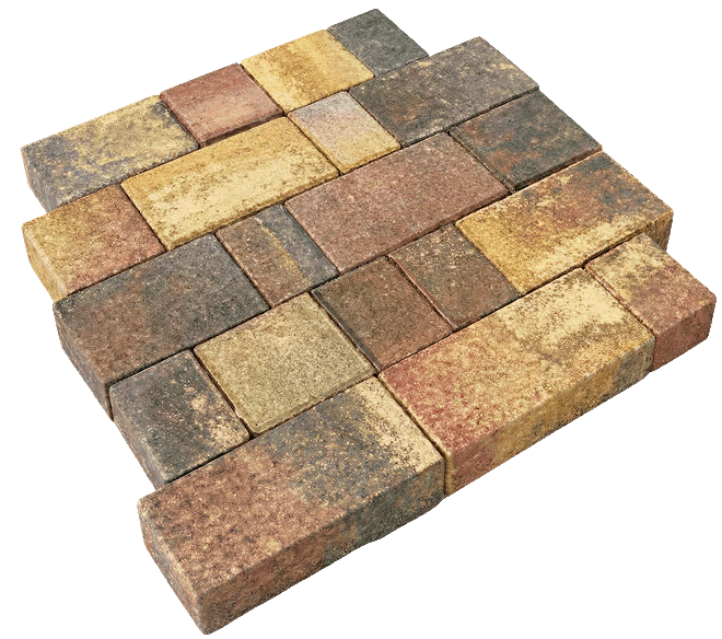 брусчатка колормикс вулкан 60мм