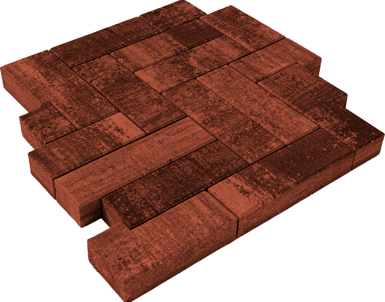 паркет колормикс красный 60мм