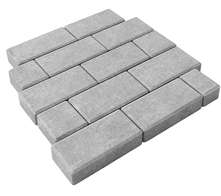 тротуарная брусчатка серый 60 мм