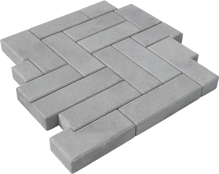 тротуарная плитка паркет серый 60мм